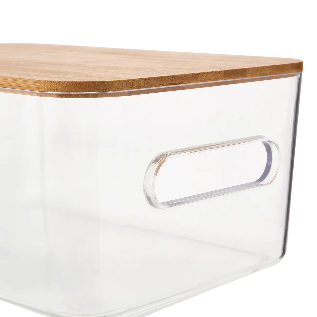 CAIXA 12 CM X 28 CM X 19 CM BAMBOO PRATIC - INCOLOR/BAMBU - Foto 4