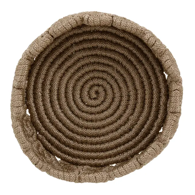 CESTO/CENTRO DE MESA 18 CM ARABESCO - CAMELO - Foto 4