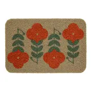 CAPACHO 40 CM X 60 CM BLOOMBELOT - BEGE/MULTICOR - Foto 1