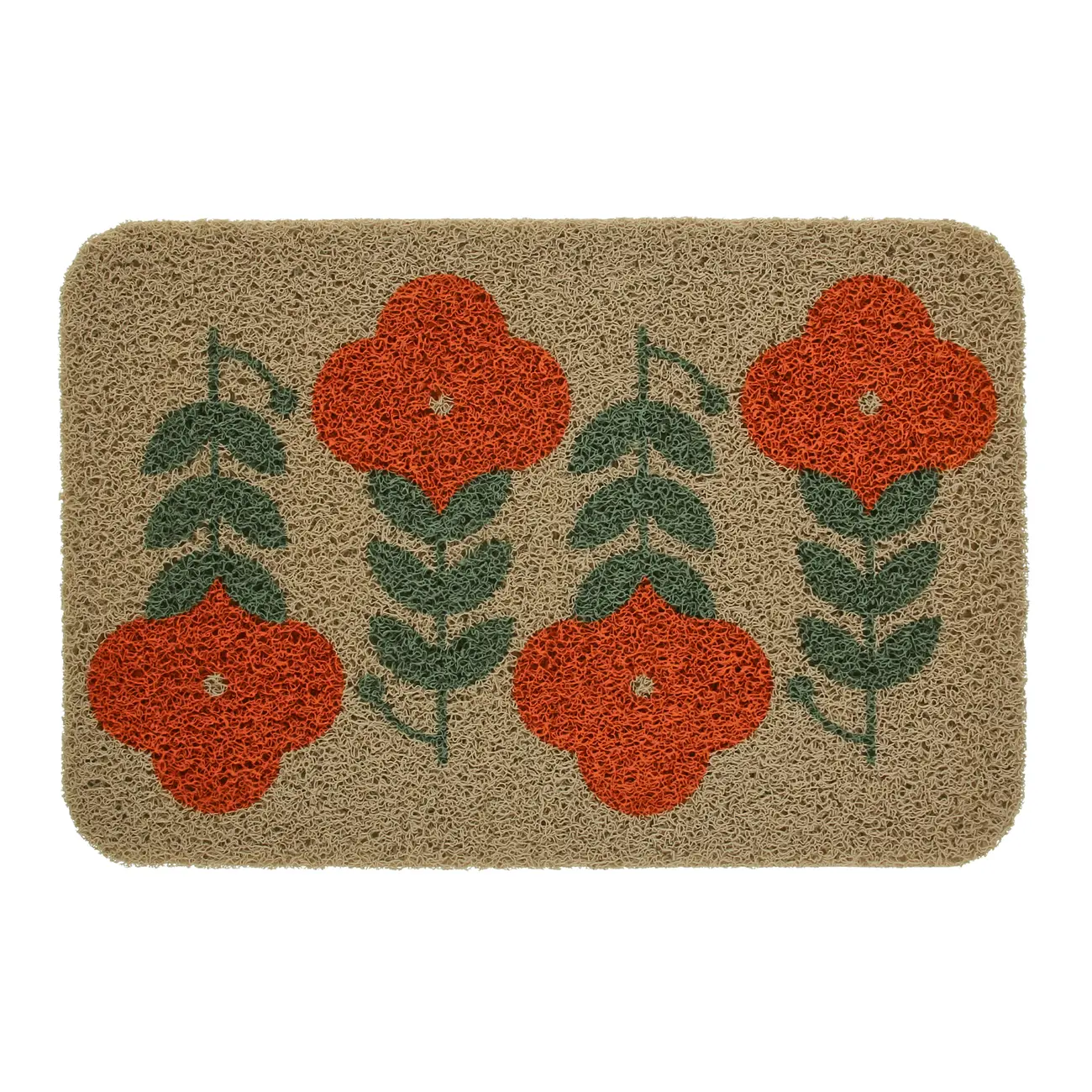 CAPACHO 40 CM X 60 CM BLOOMBELOT - BEGE/MULTICOR - Foto 1