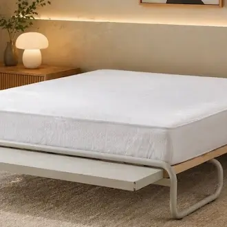 CAMA QUEEN 1,58 M COM BANCO INNA - FLANDRES - Foto 13