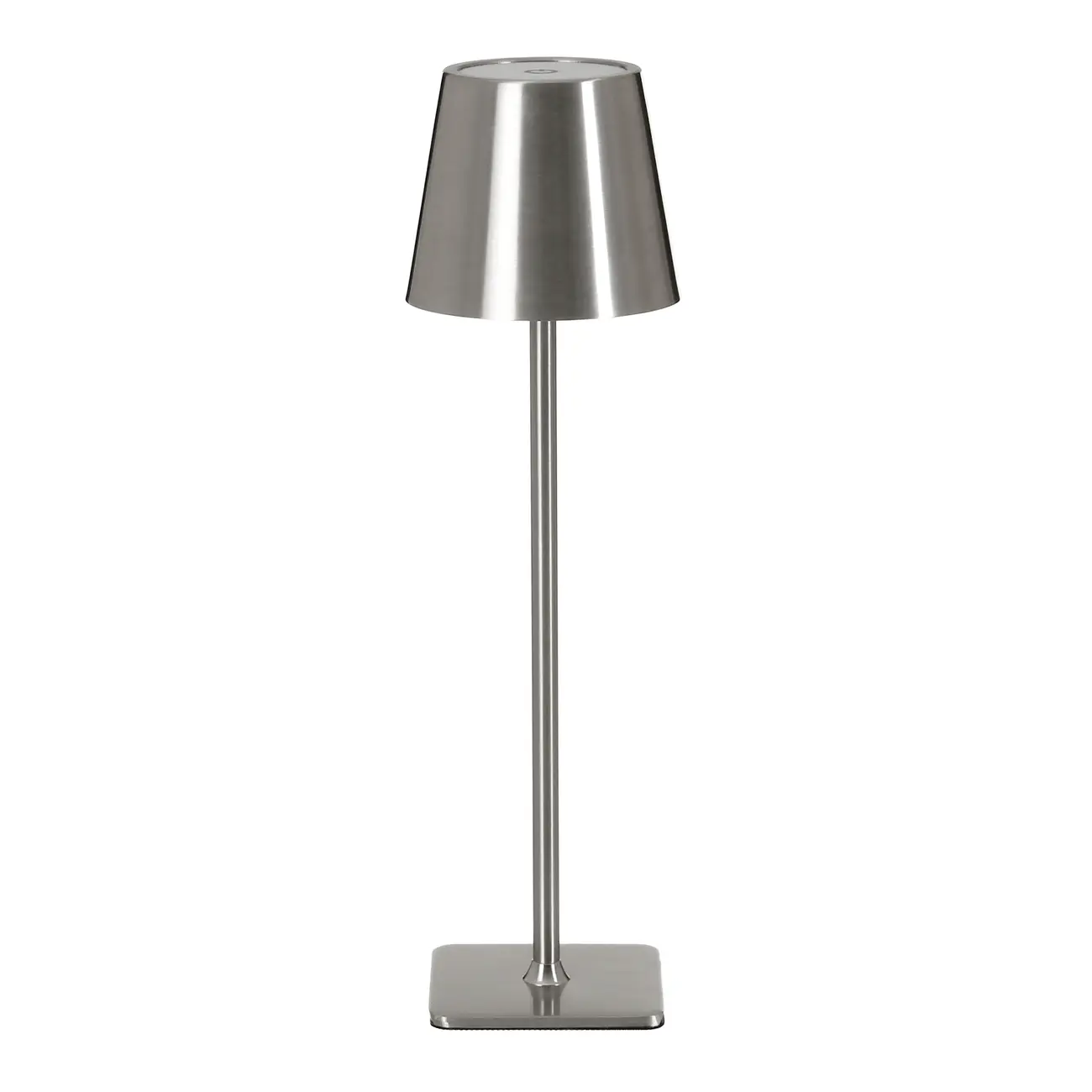 LUMINÁRIA DE MESA LED RECARREGÁVEL KROM - INOX - Foto 1