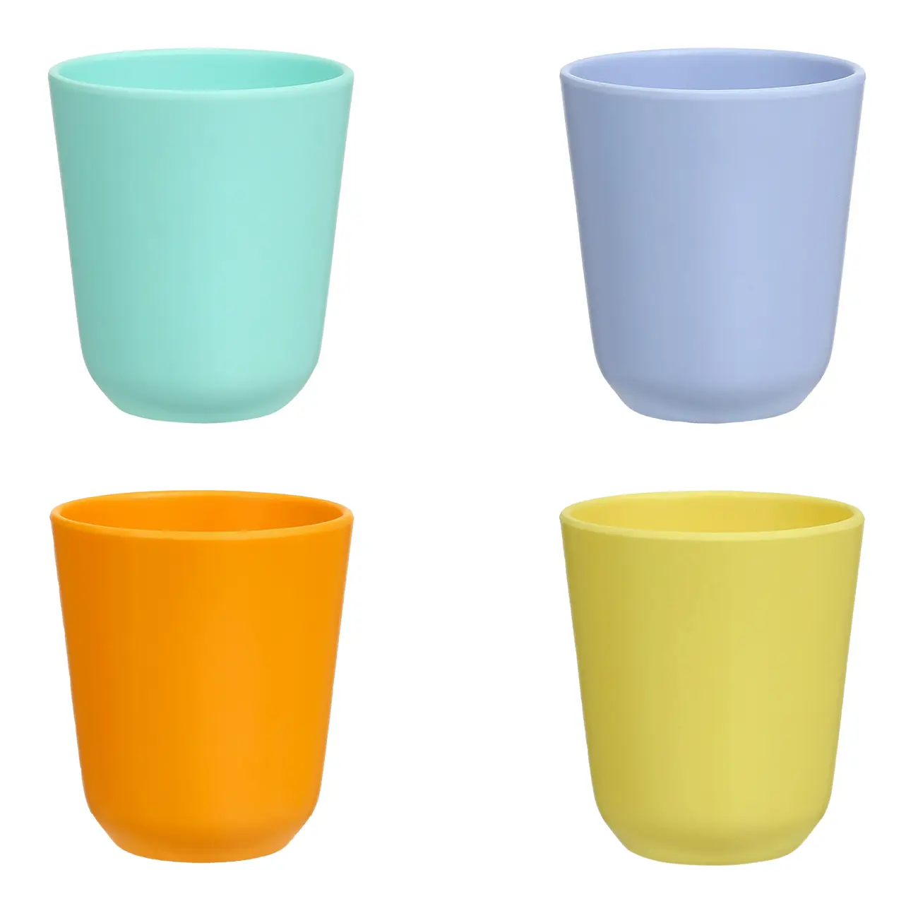 KIT COPO REFRESCO CONJUNTO COM 4 PEÇAS 270 ML SUN FRESH - CORES CALEIDOCOLOR - Foto 1