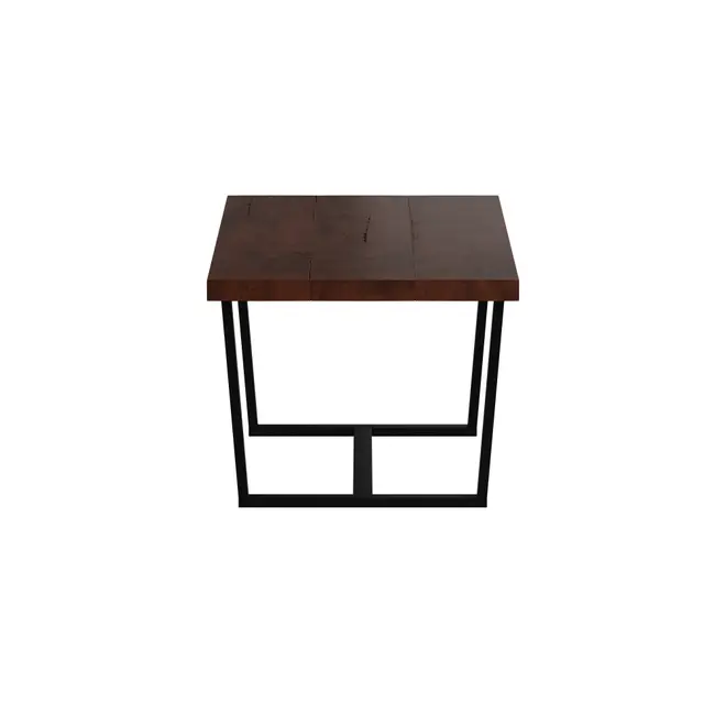MESA DE JANTAR 1,90 M X 92 CM NIARA - PRETO/NOZES RÚSTICO - Foto 3