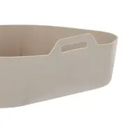FÔRMA PARA FRITADEIRA 22 CM X 22 CM EASY FRY - BEGE - Foto 6