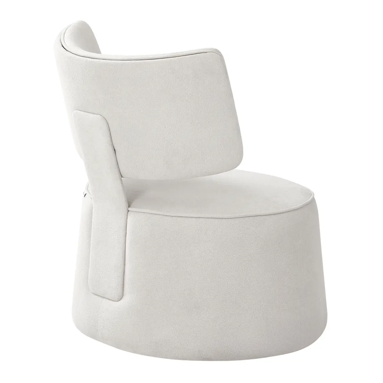 POLTRONA XEQUE - BOUCLÉ BRANCO - Foto 5
