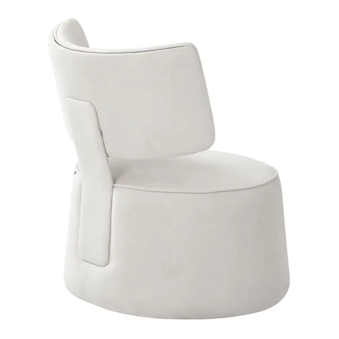 POLTRONA XEQUE - BOUCLÉ BRANCO - Foto 5