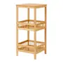 FRUTEIRA DE CHÃO 39 CM X 86 CM BAMBOO - BAMBU - Foto 2