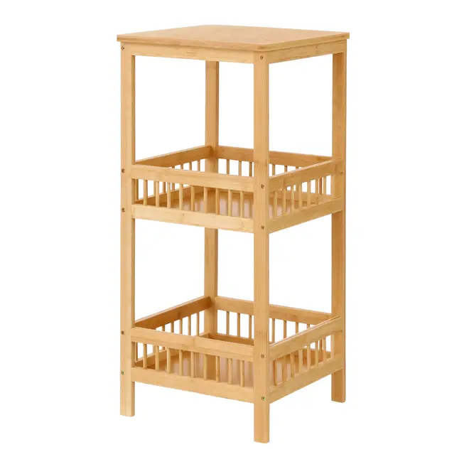 FRUTEIRA DE CHÃO 39 CM X 86 CM BAMBOO - BAMBU - Foto 2