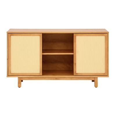 BUFFET 2 PORTAS DE CORRER COM PALHINHA 1,40 M X 40 CM PALHANDI