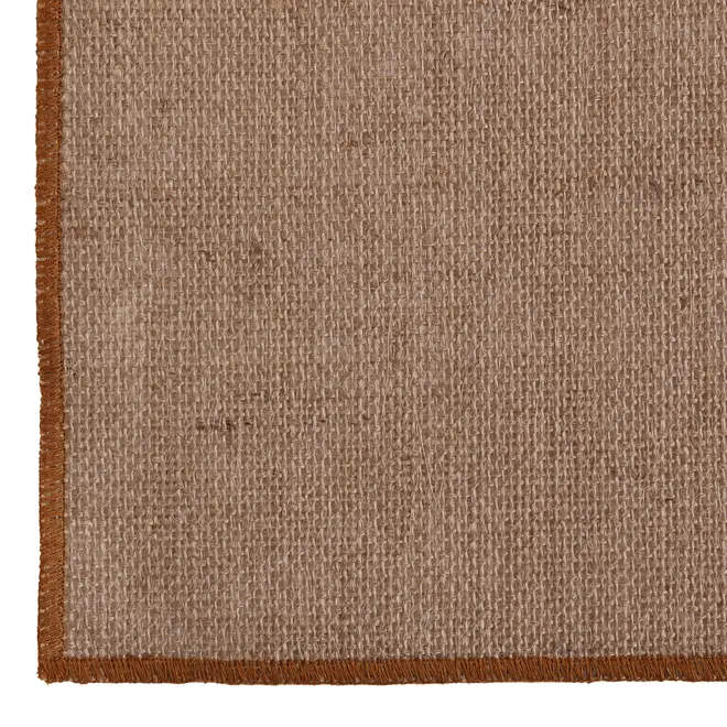 LUGAR AMERICANO 45 CM X 30 CM SABIÁ - CASCA DE URUCUM/NATURAL - Foto 2