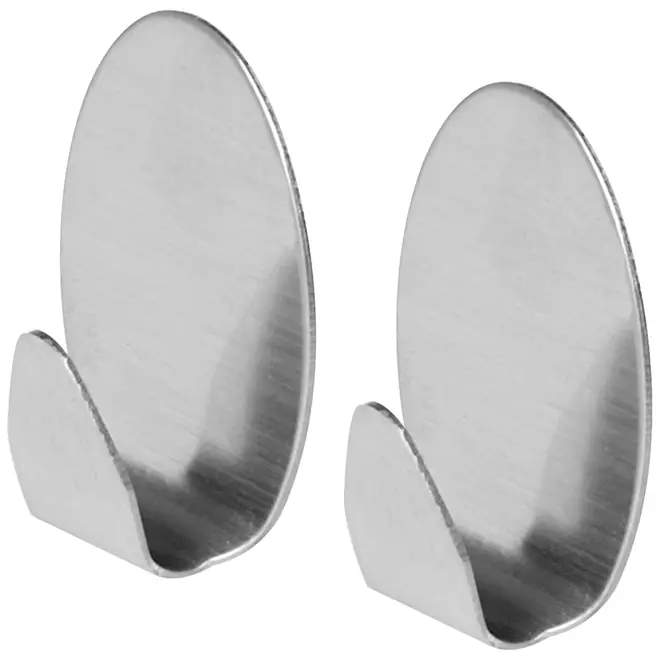 GANCHO INOX PEQUENO COM 2 VIVA UTILE - INOX - Foto 1