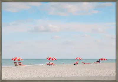 QUADRO MIAMI BEACH I 50 CM X 35 CM