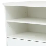 BALCÃO 2 PORTAS DE CORRER 1,20 M X 60 CM LIN - BRANCO/NOZES - Foto 11