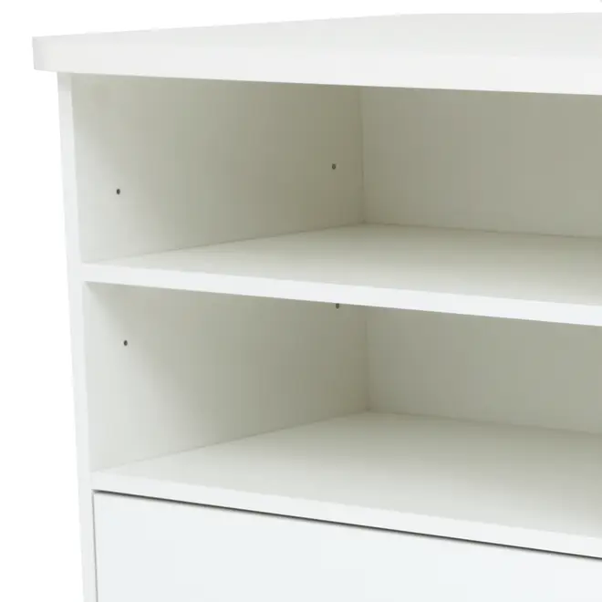 BALCÃO 2 PORTAS DE CORRER 1,20 M X 60 CM LIN - BRANCO/NOZES - Foto 11