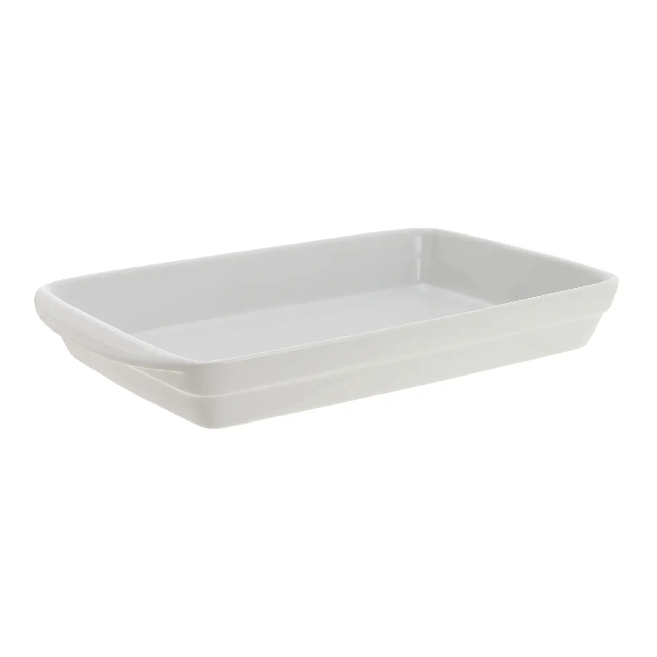 BAKE I TRAVESSA REFRAT. 40 CM X 24 CM - BRANCO - Foto 2