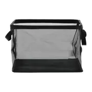 CESTO ORGANIZADOR 26 CM X 38 CM X 26 CM BREEZY - PRETO - Foto 1