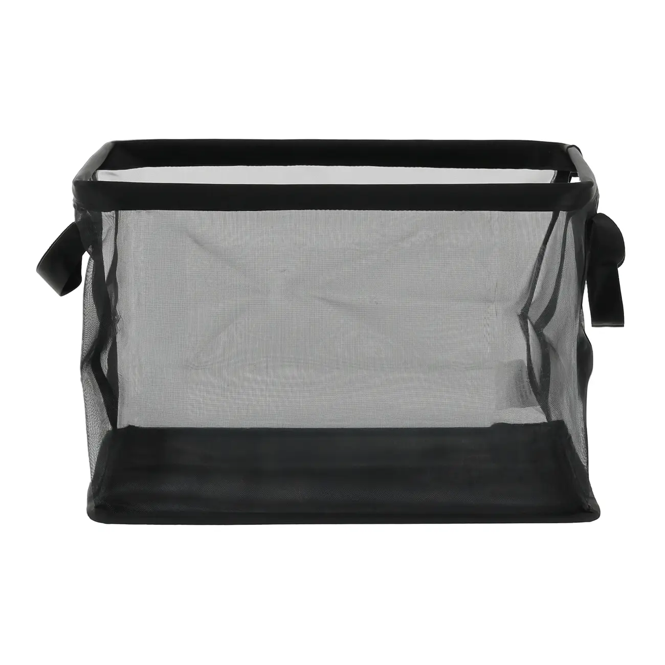 CESTO ORGANIZADOR 26 CM X 38 CM X 26 CM BREEZY - PRETO - Foto 1