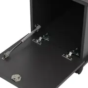 LOCKER COM RODÍZIOS E 1 PORTA BASCULANTE ALETA - KONKRET/CINZA - Foto 7