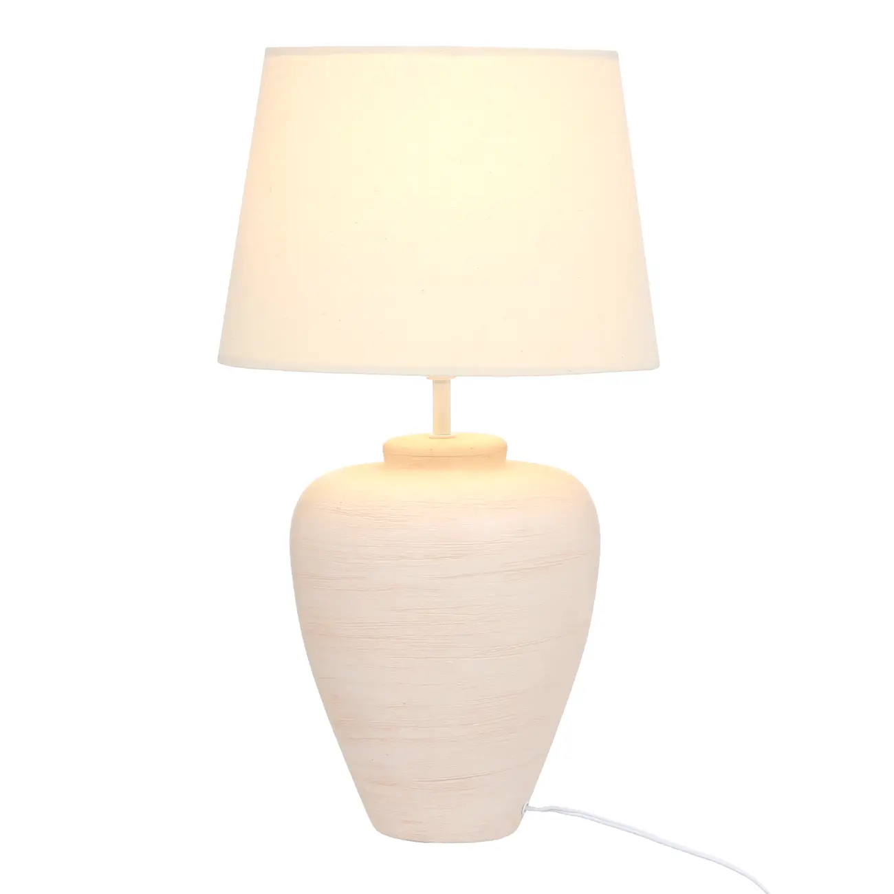 LUMINÁRIA DE MESA CARMEL C/CÚP Z - OFF WHITE - Foto 2