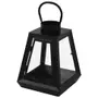 LANTERNA 29 CM TRAPEZE - PRETO/INCOLOR - Foto 2