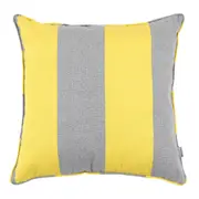 ALMOFADA 50 CM X 50 CM TABLET - LIMÃO SICILIANO/CINZA - Foto 1