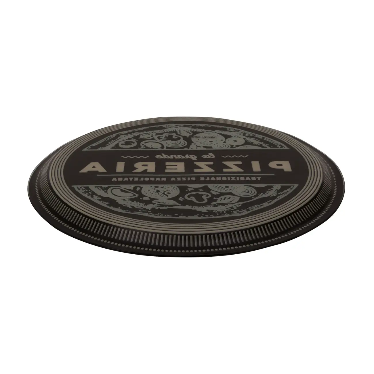 PRATO PARA SERVIR 37 CM LA GRANDE PIZZERIA - ENGLISH GREEN/PRETO - Foto 5