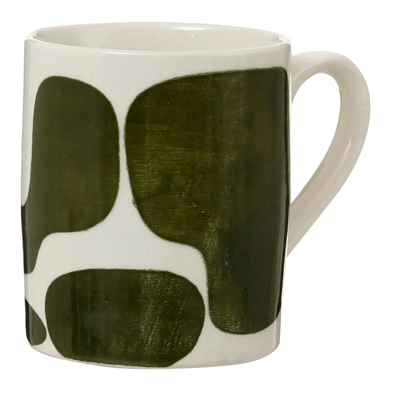 CANECA 330 ML BLOBING ISLAND - BRANCO/MUSGO - Foto 2