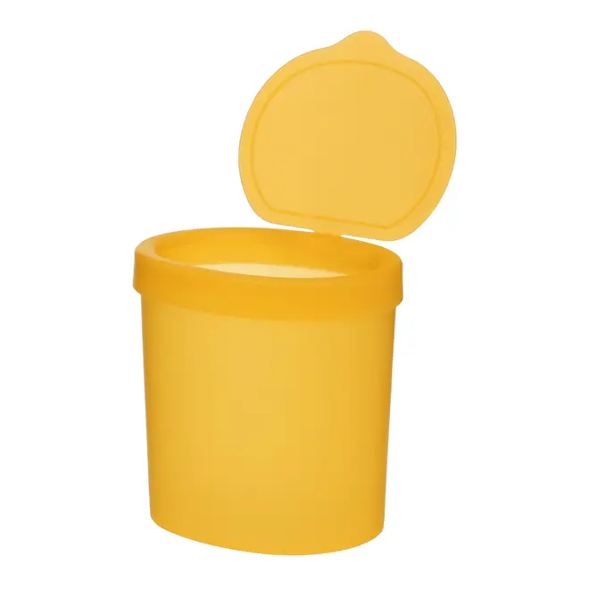 LIXEIRA PARA PIA COM TAMPA 2,5 L LUZE - SORBET DE MANGA - Foto 3