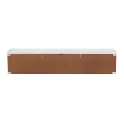RACK SUSPENSO 2 PORTAS BASCULANTE 1,63 M X 28 CM FIT IN - BRANCO - Foto 7