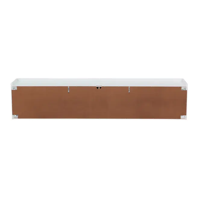 RACK SUSPENSO 2 PORTAS BASCULANTE 1,63 M X 28 CM FIT IN - BRANCO - Foto 7