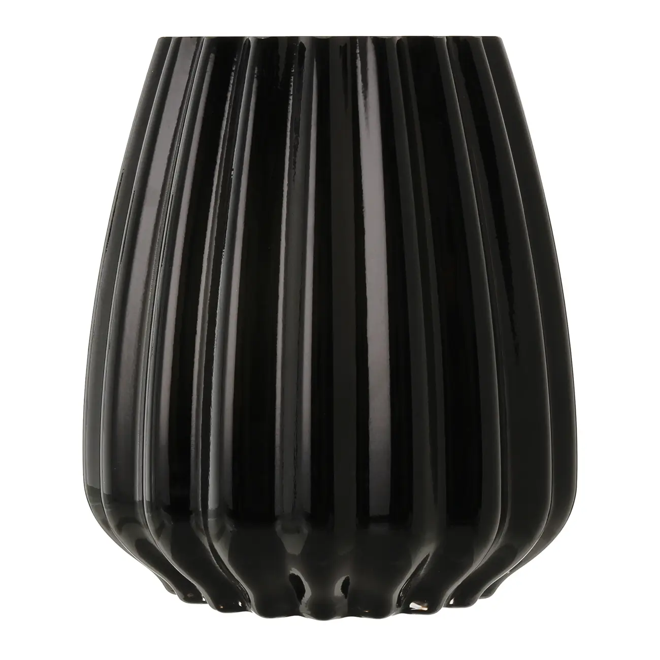VASO 20 CM ORQUESTRA - PRETO - Foto 1