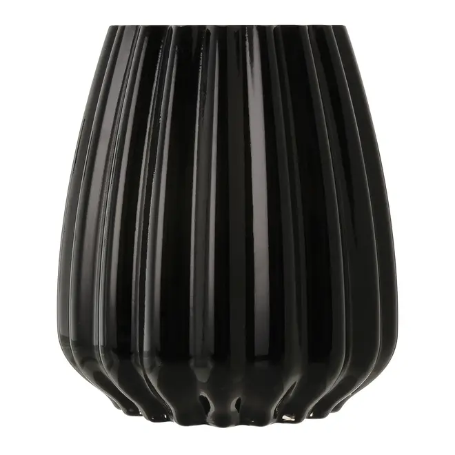 VASO 20 CM ORQUESTRA - PRETO - Foto 1