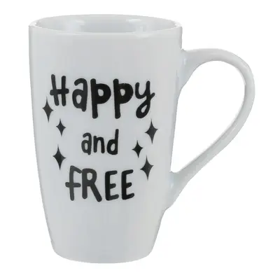 CANECA 400 ML HAPPY AND FREE