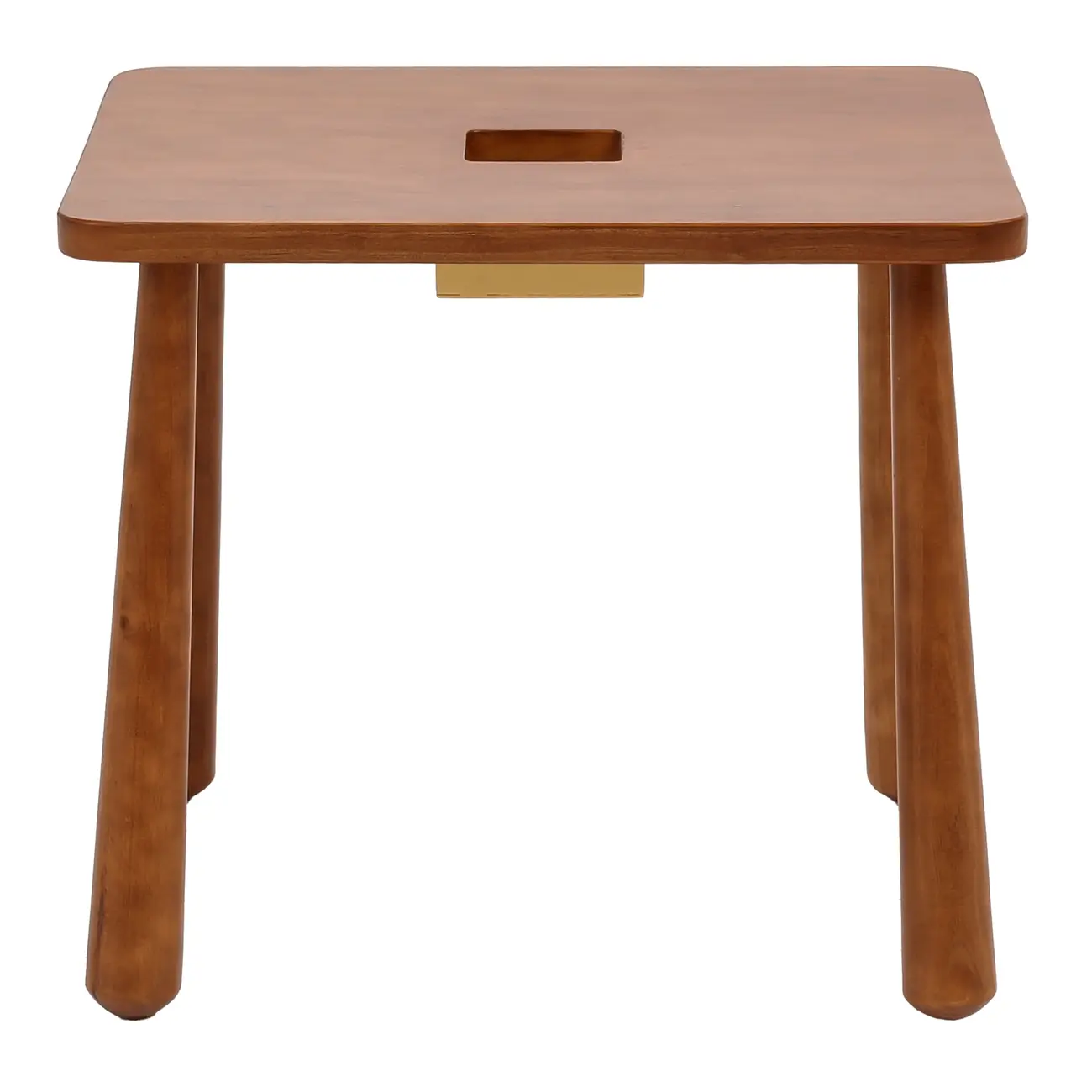 MESA INFANTIL 60 CM X 50 CM SAUÍ - NOZES/ARGILA CRUA - Foto 1