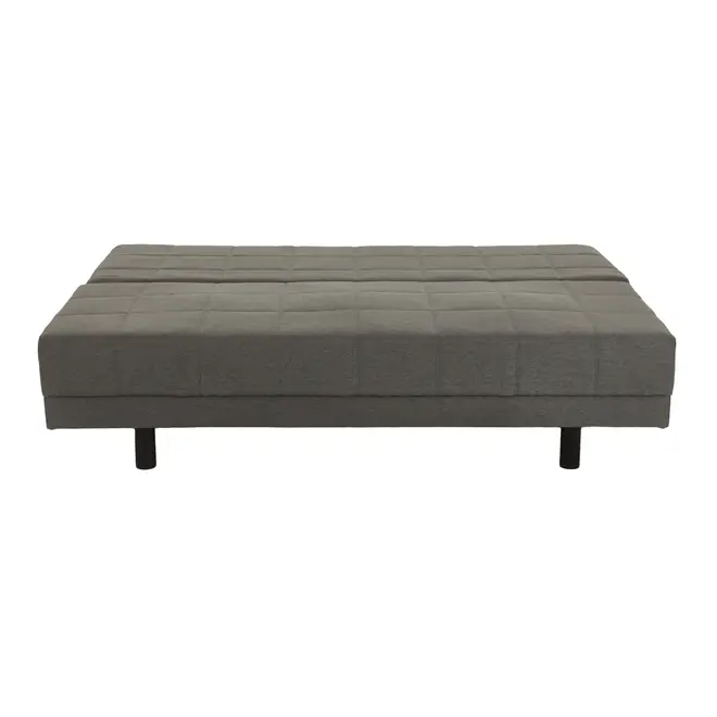SOFÁ-CAMA 3 LUGARES CLAP - CINZA/PRETO - Foto 11