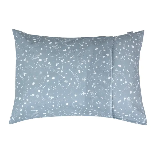 FRONHA 50 CM X 70 CM DELICADÊ CADÊ CONDÃO - BLEU CENDRÉ/OFF WHITE - Foto 2
