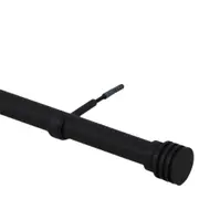 SUPORTE PARA CORTINA 2,20 M GOTLAND - PRETO - Foto 3