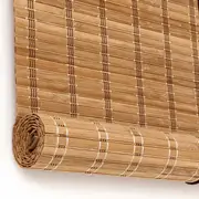 PERSIANA ROLL COM BANDÔ 1,40 M X 1,60 M SOMBRAMBU - ENCERADO CASTANHO/MARROM - Foto 8