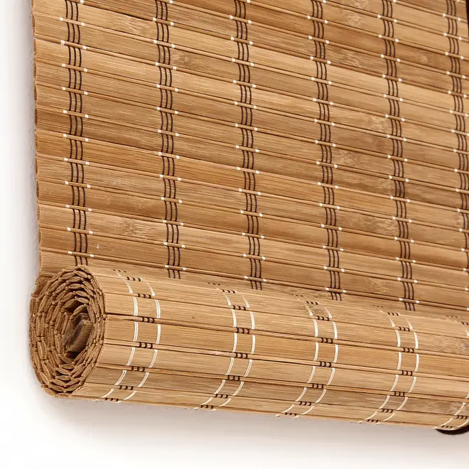 PERSIANA ROLL COM BANDÔ 1,40 M X 1,60 M SOMBRAMBU - ENCERADO CASTANHO/MARROM - Foto 8