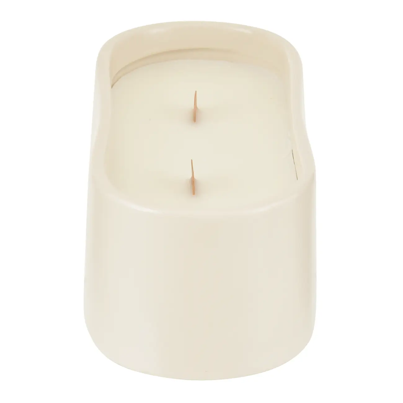 VELA POTE ILUMINAR 7 CM - AREIA/AREIA - Foto 5