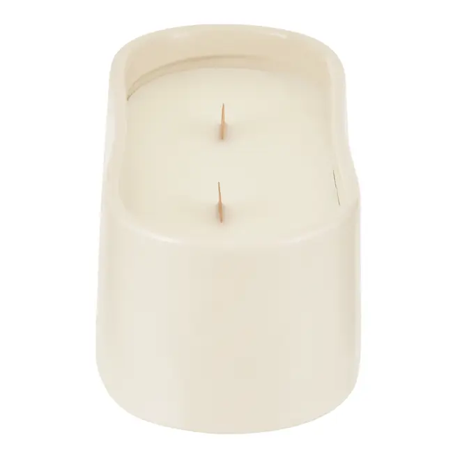 VELA POTE ILUMINAR 7 CM - AREIA/AREIA - Foto 5