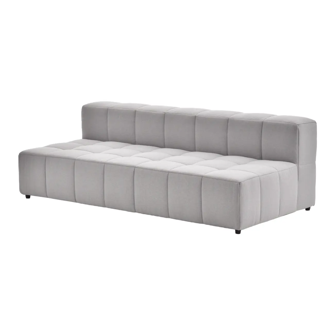 SOFÁ MODULAR 3 LUGARES SOFO - CINZA - Foto 1