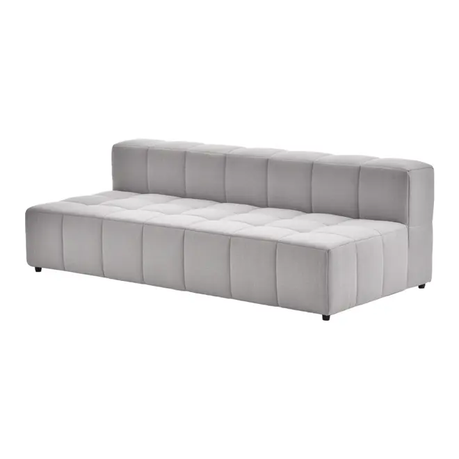 SOFÁ MODULAR 3 LUGARES SOFO - CINZA - Foto 1