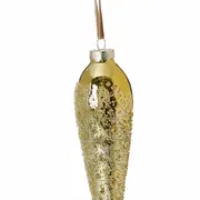 PINGENTE GOTA 18 CM CONJUNTO COM 2 PEÇAS FINE FESTIVITY - OURO - Foto 3