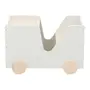 MESA INFANTIL 47 CM X 70 CM MINICIDADE - BRANCO/NATURAL WASHED - Foto 3