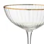 TAÇA COQUETEL 250 ML RUTILO DOURADO - INCOLOR/OURO - Foto 2