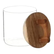 POTE HERMÉTICO 700 ML ACÁCIA - ACÁCIA/INCOLOR - Foto 4