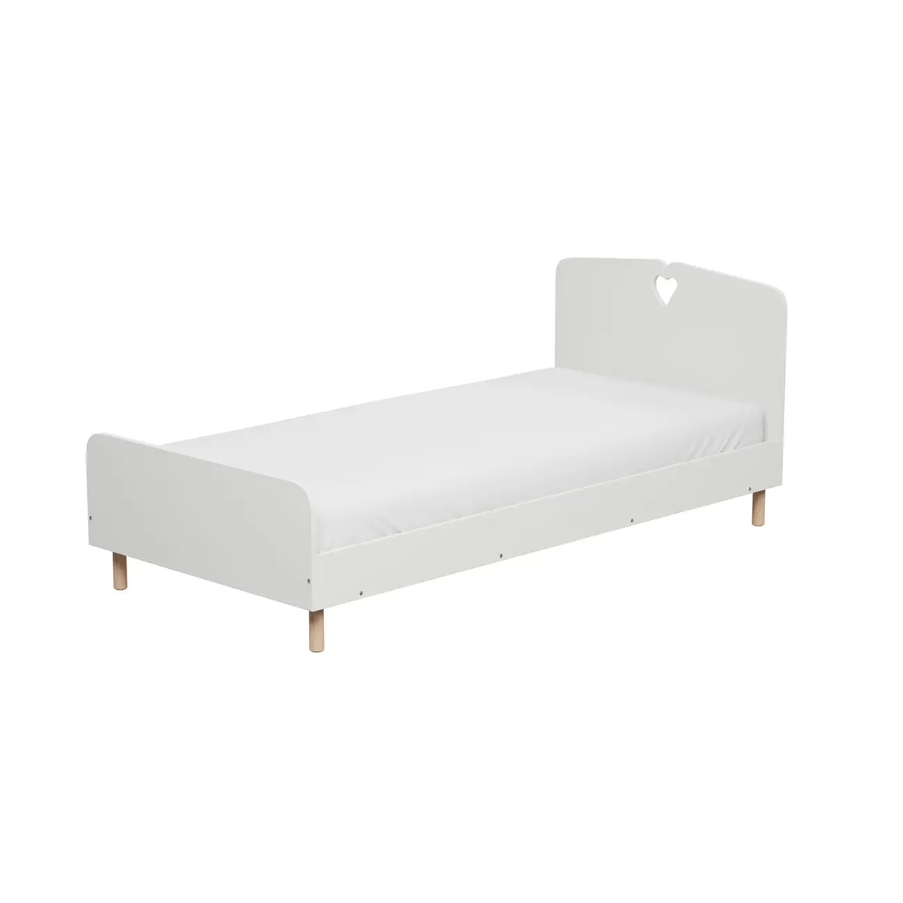 MY LITTLE LOVE CAMA SOLTEIRO 88 CM - BRANCO/NATURAL WASHED - Foto 19
