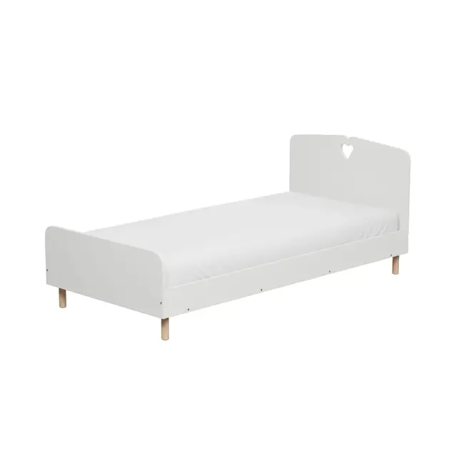 MY LITTLE LOVE CAMA SOLTEIRO 88 CM - BRANCO/NATURAL WASHED - Foto 19